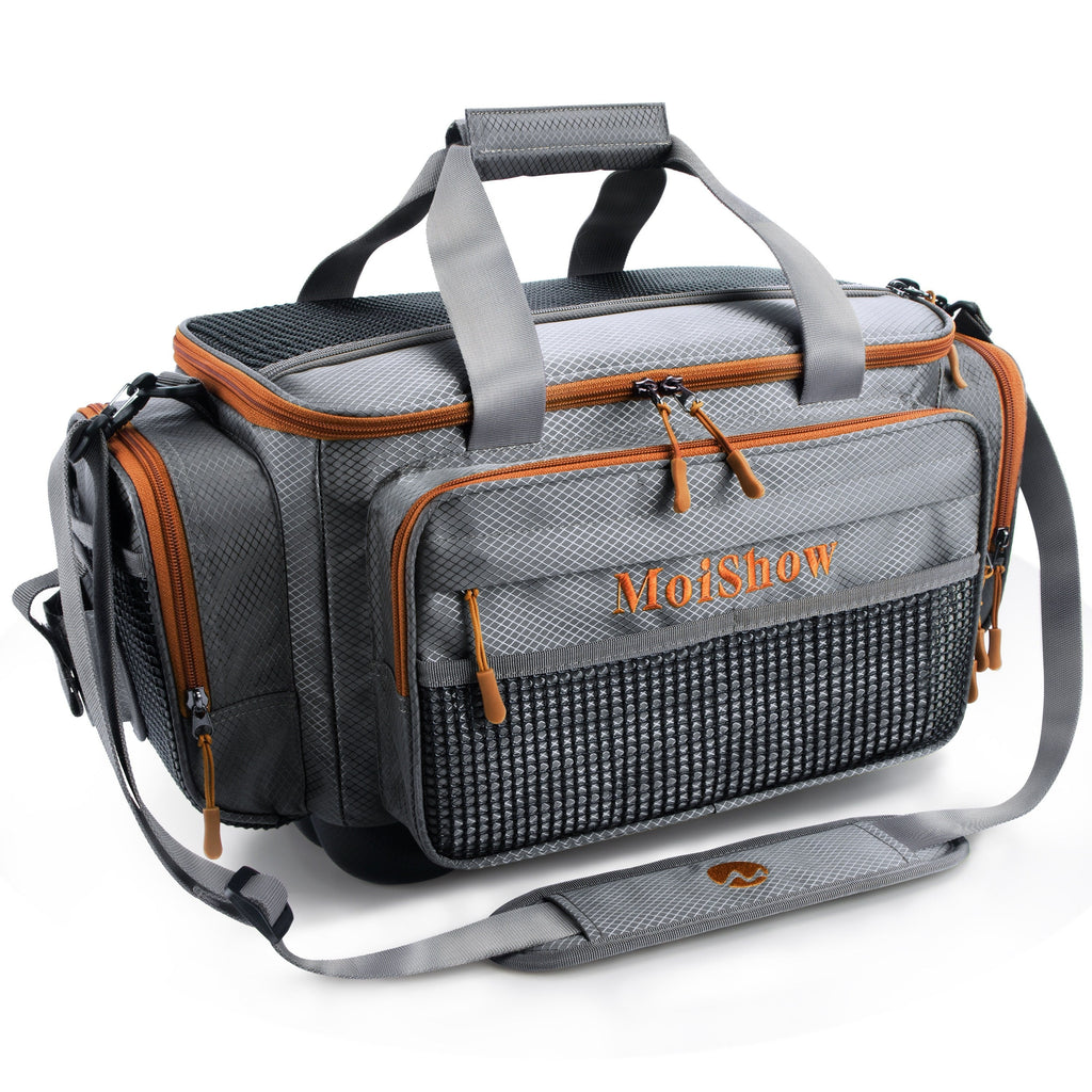 NNETM Fishing Tackle Box Bag with Compartments