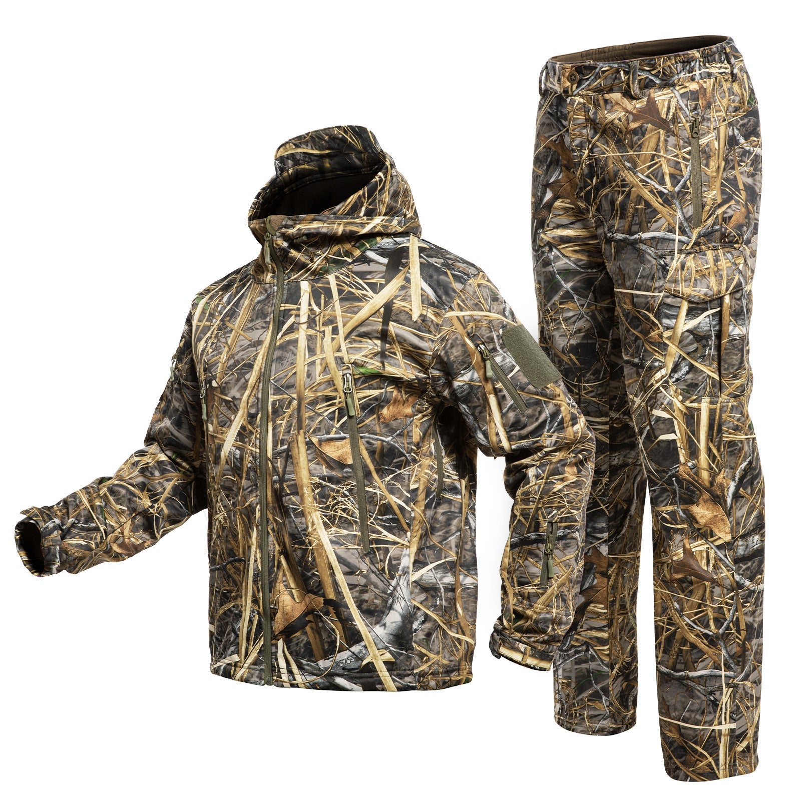Hunting Gear Suit For Men Camouflage Windproof Jacket