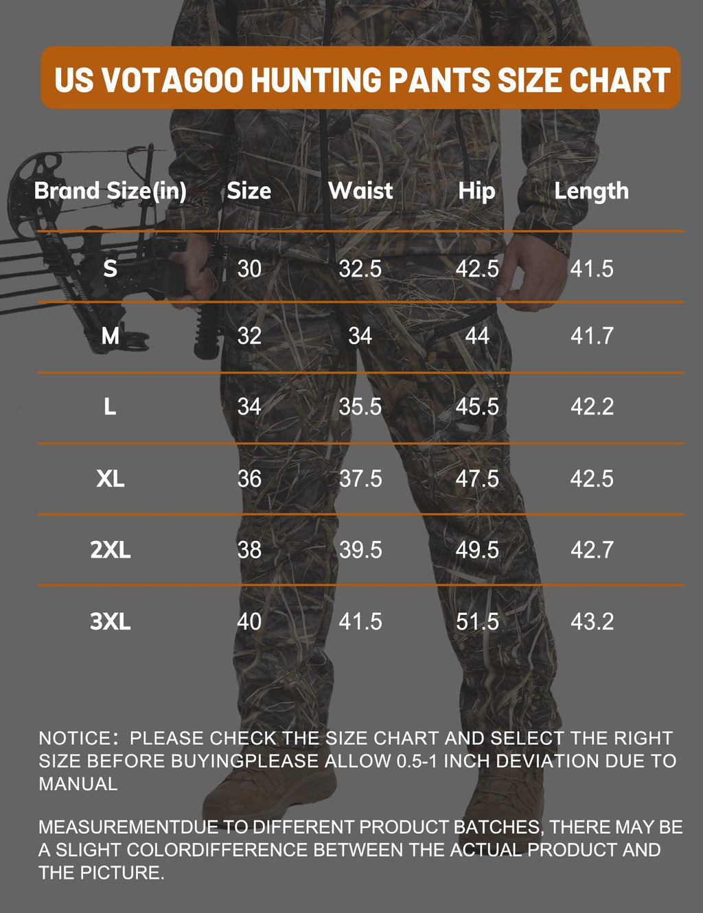 VOTAGOO® Quiet Hunting Suit