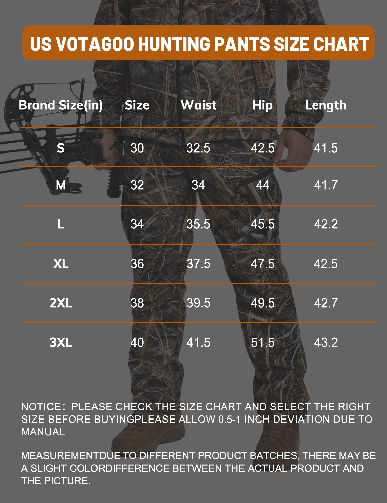 VOTAGOO® Quiet Hunting Suit