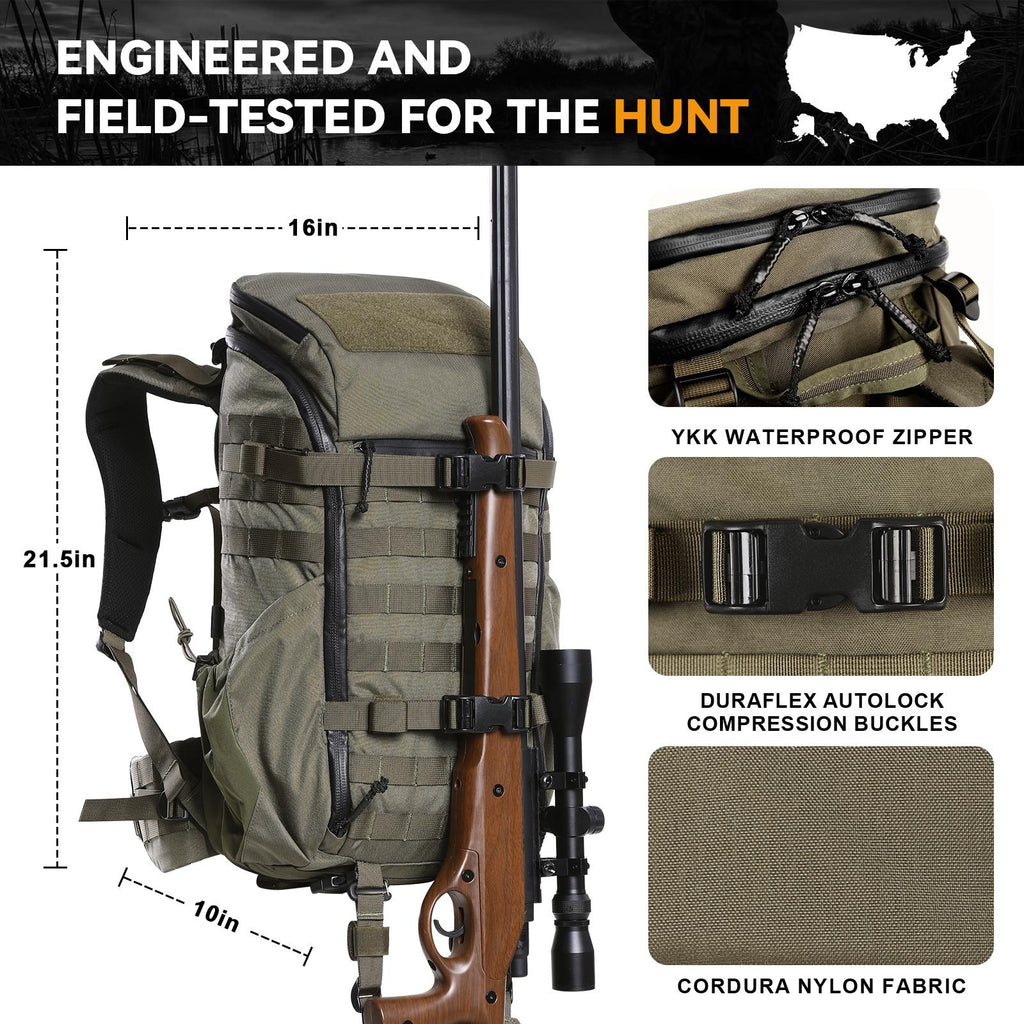 Hunting Backpack with Rifle/Bow Carry System