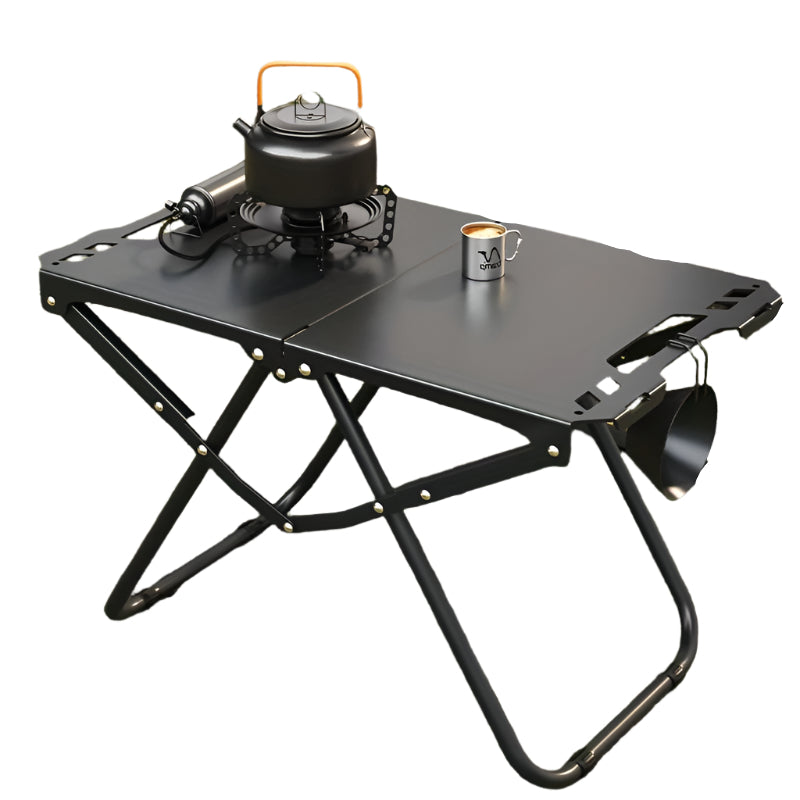 NNETM Camping Table with Grill Outdoor Gear