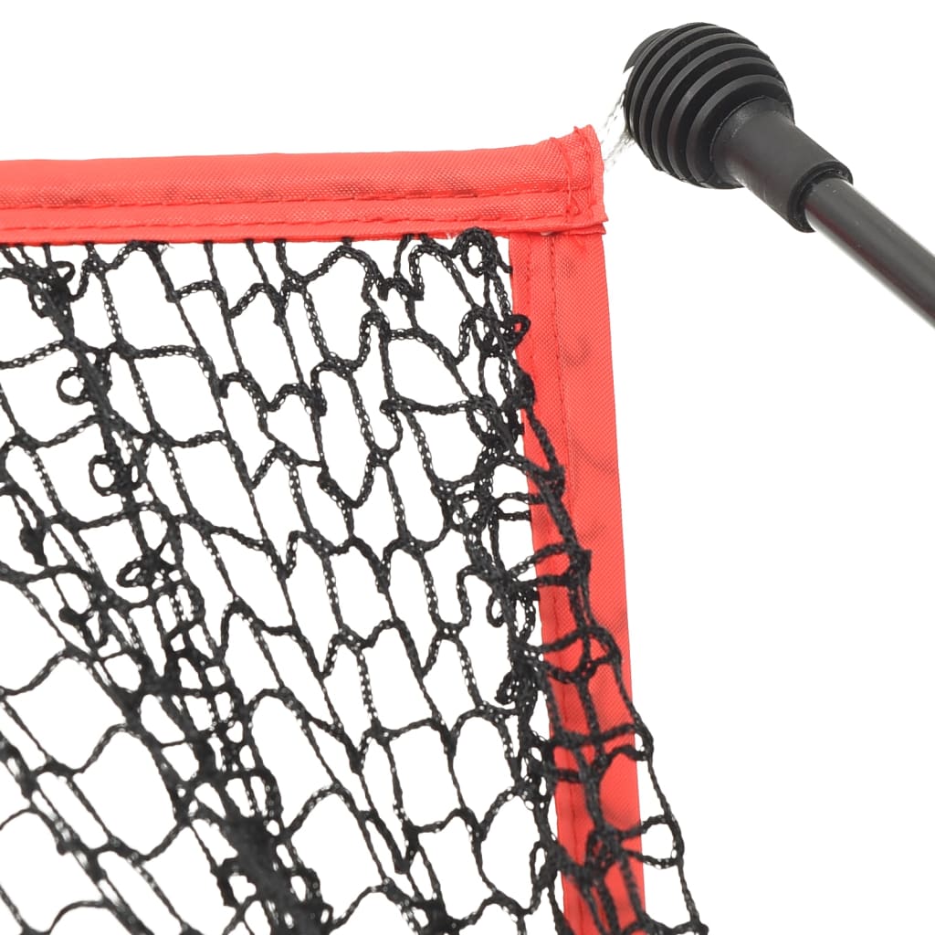 vidaXL Golf Practice Net Black and Red 120.1"x35.8"x83.9" Polyester