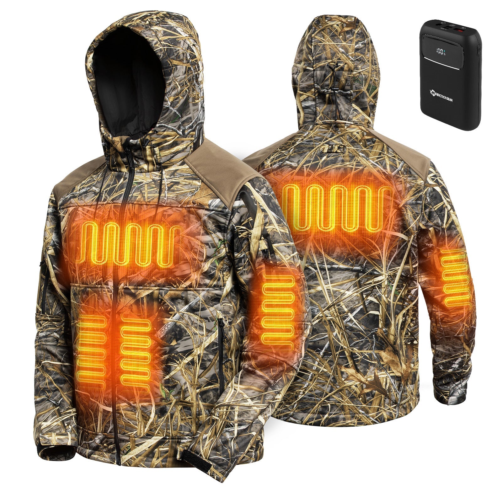 Heated Hunting Jacket for Men