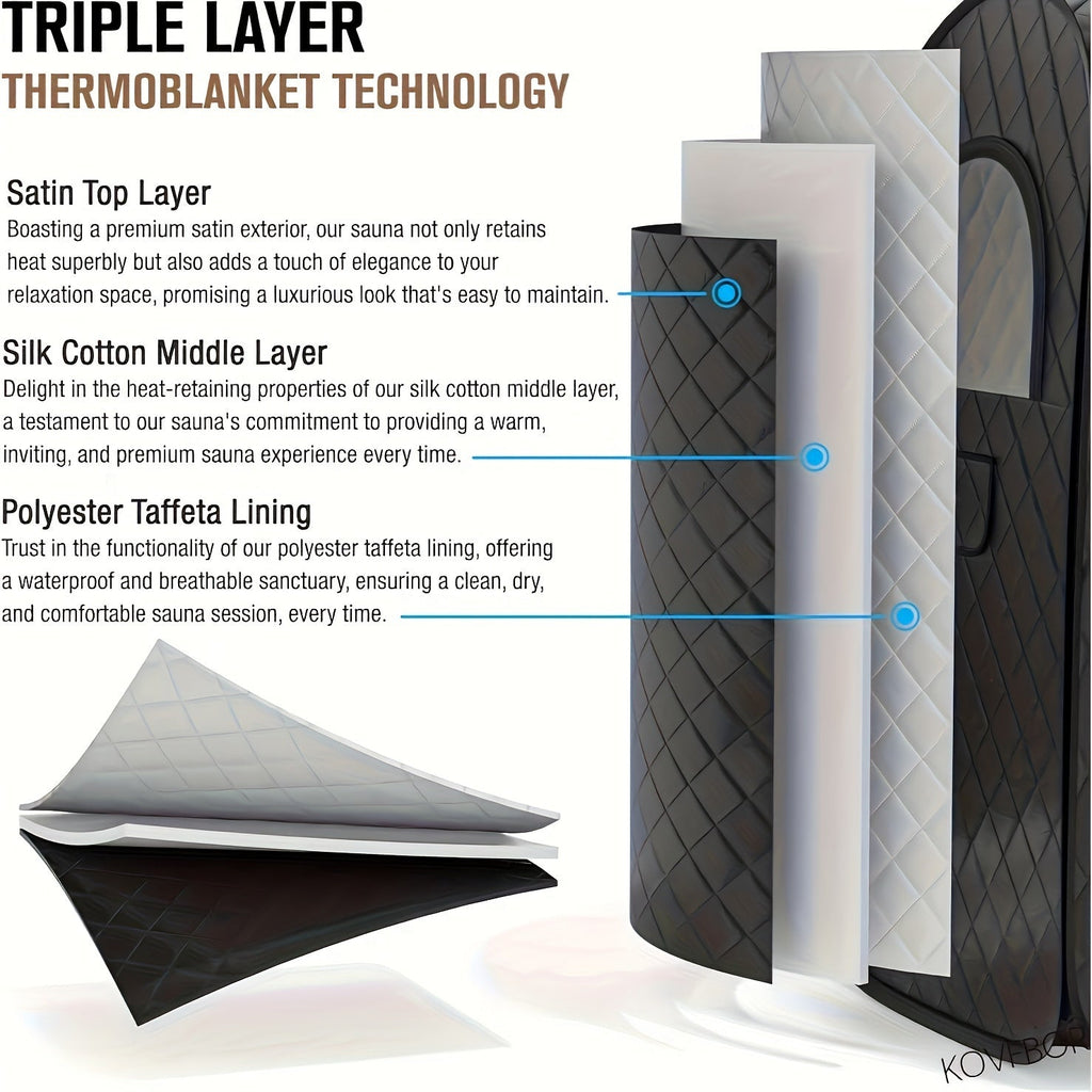 Full Size Portable Steam Sauna Tent for Home