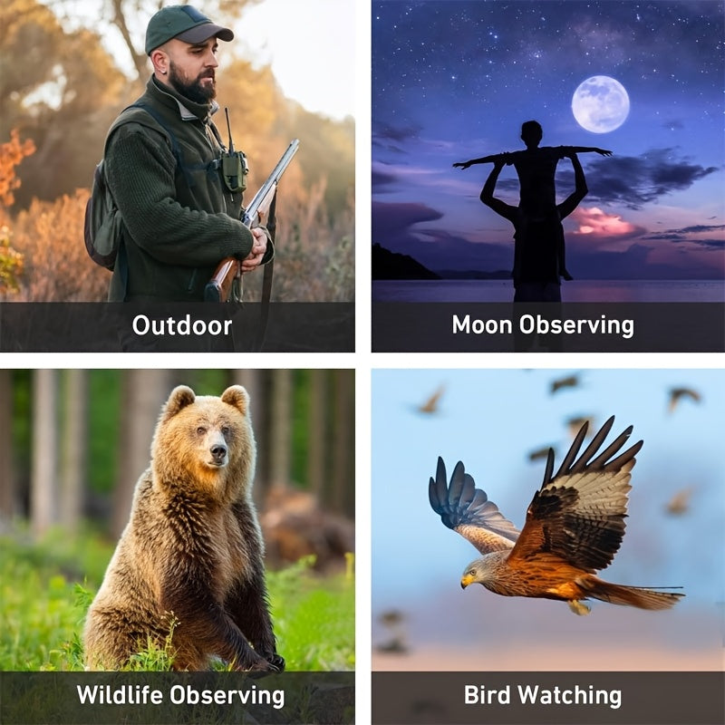 NNETM 75x60 HD Spotting Scope with Tripod & Phone Mount