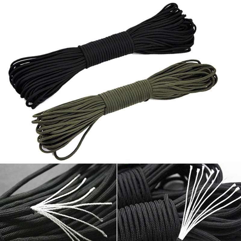 Military Outdoor 550 Parachute Cord - 100 ft/31m