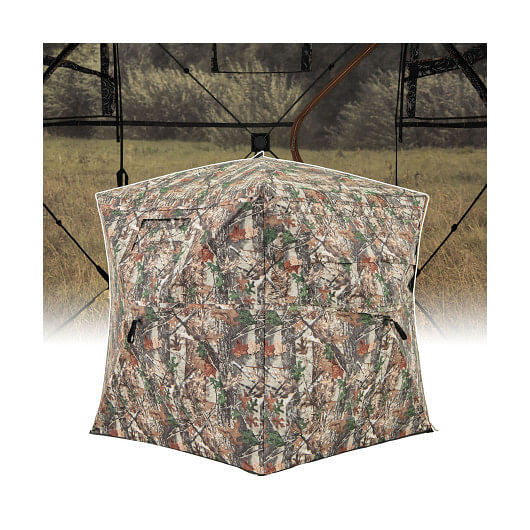 360?° One Way See Through Hunting Blind Ground Blind with Portable Carrying Bag