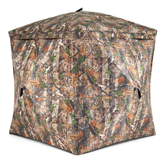 270 See Through Hunting Blind Tent with Silent Magnetic Door