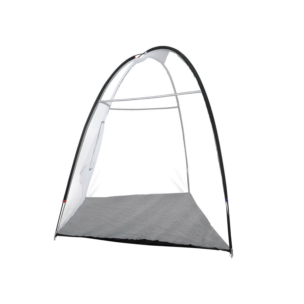 NNEDSZ Everfit 3.5m Golf Practice Net with Driving Mat Training Aid Target Hitting