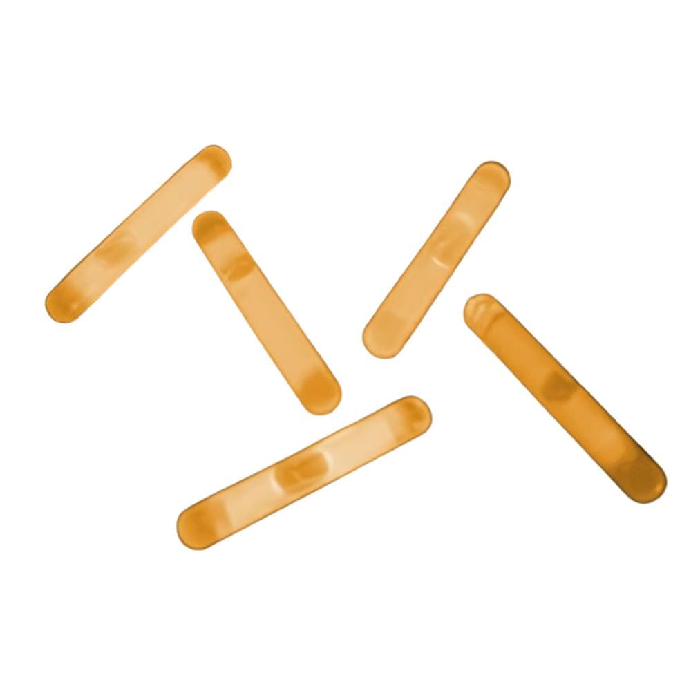Pack of 50 Jumbo Glow Sticks Refill for Glow Stick Golf Ball Orange