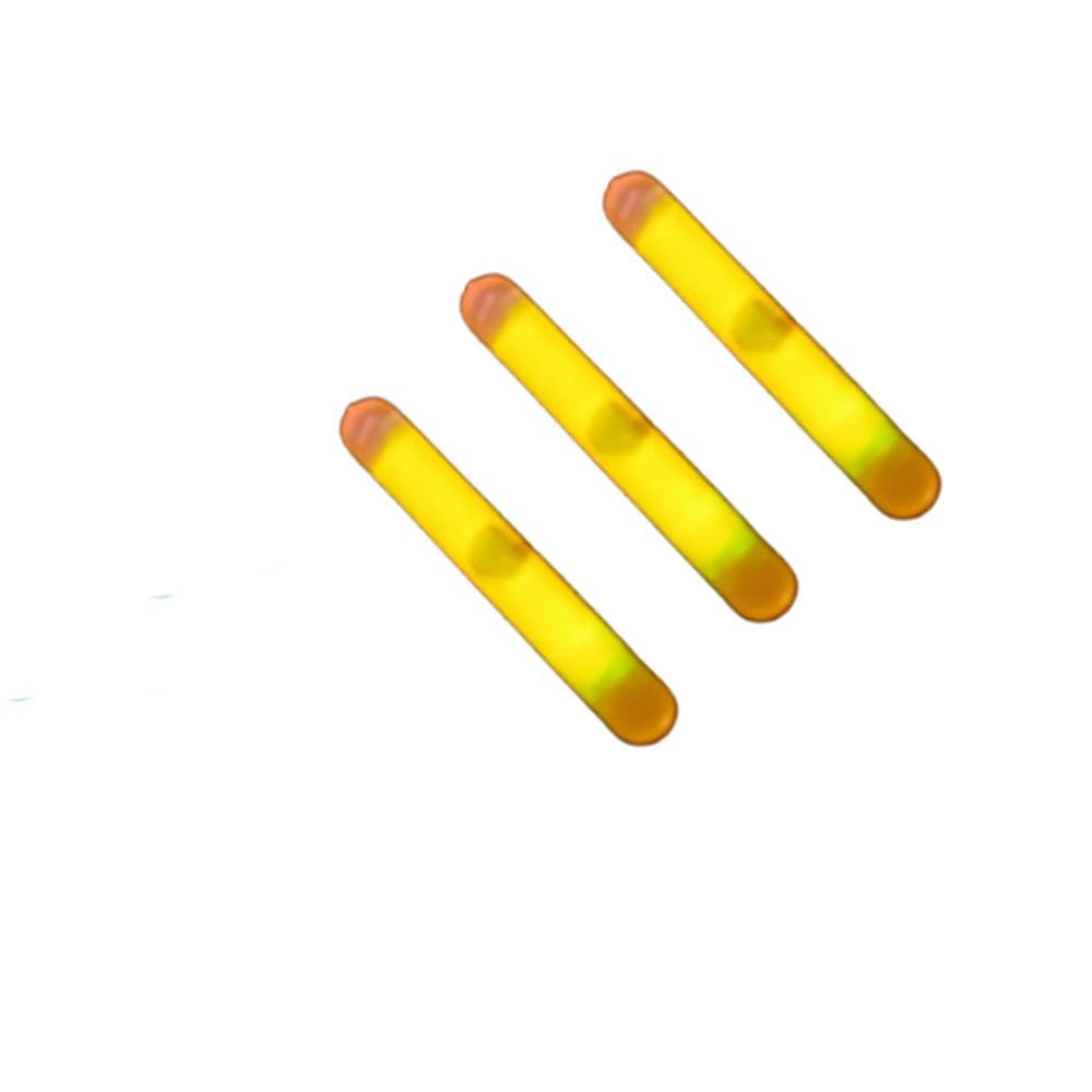 Pack of 50 Jumbo Glow Sticks Refill for Glow Stick Golf Ball Orange