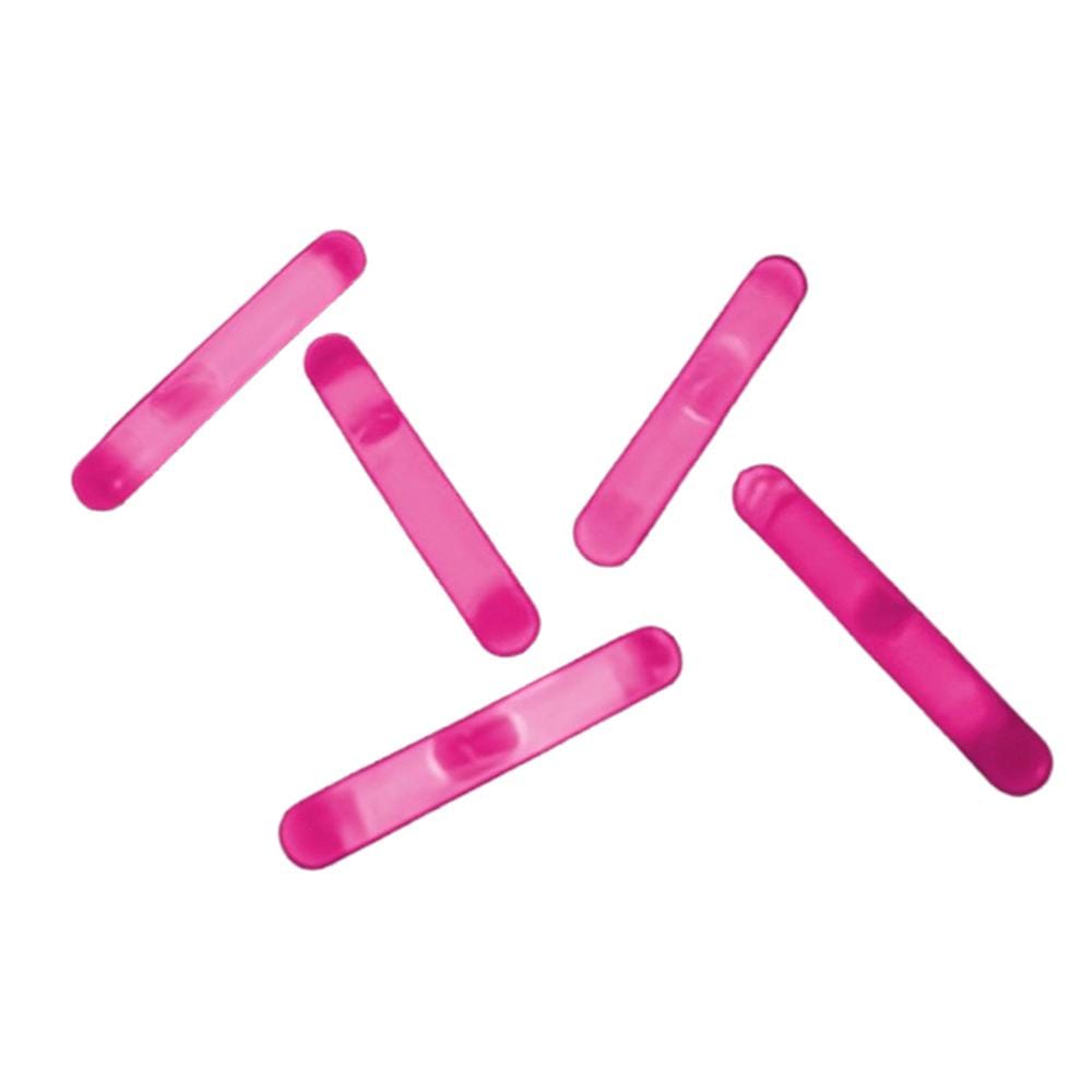 Pack of 50 Jumbo Glow Sticks Refill for Glow Stick Golf Ball Pink