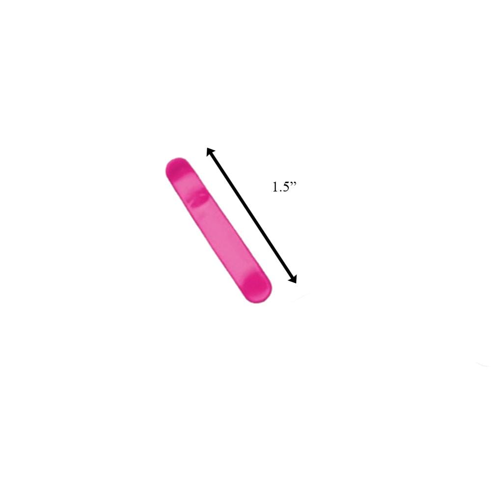 Pack of 50 Jumbo Glow Sticks Refill for Glow Stick Golf Ball Pink