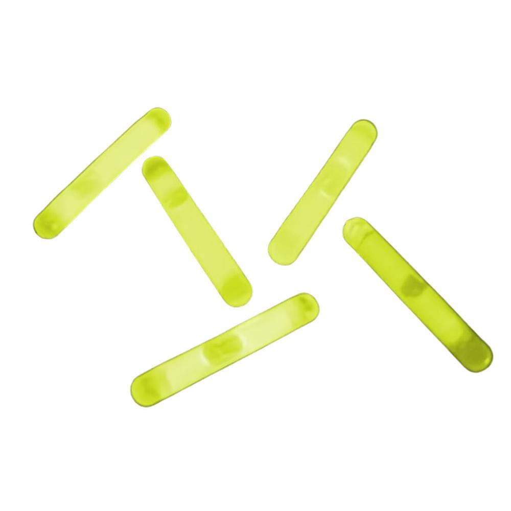 Pack of 50 Jumbo Glow Sticks Refill for Glow Stick Golf Ball Yellow