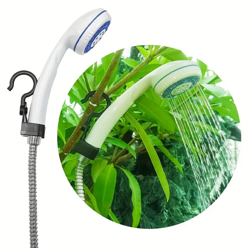 Portable Camping Shower with Water Filtration System