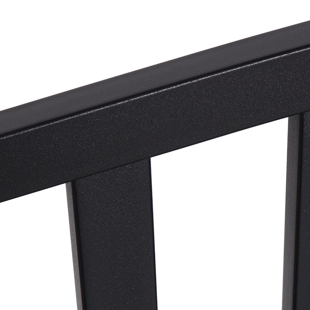 NNEDPE Steel Outdoor Garden Bench - Classic