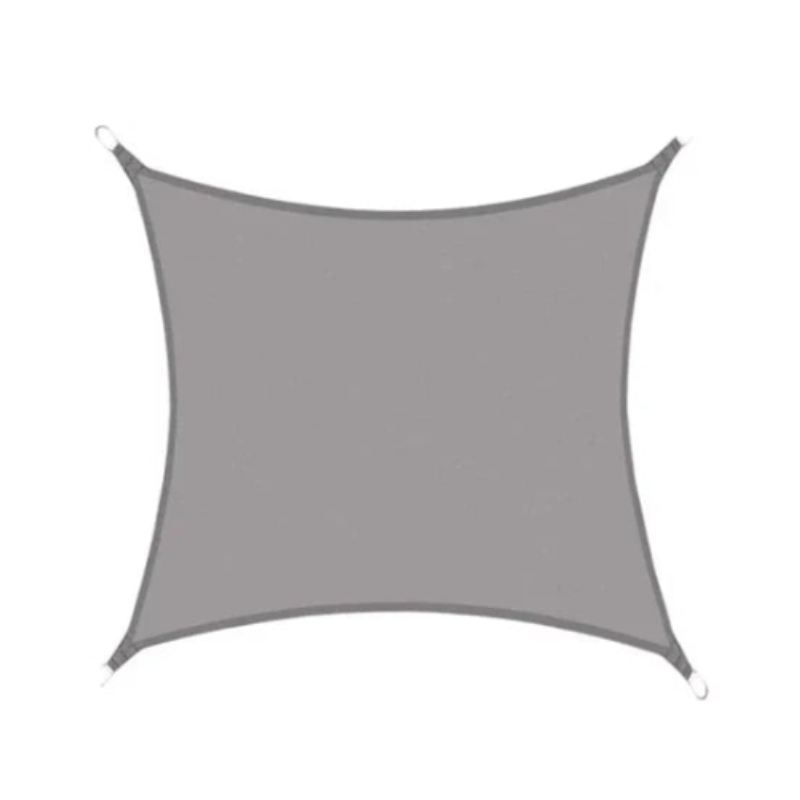 NNEOBA Waterproof Outdoor Sun Shade Sail for Garden and Terrace (Grey)