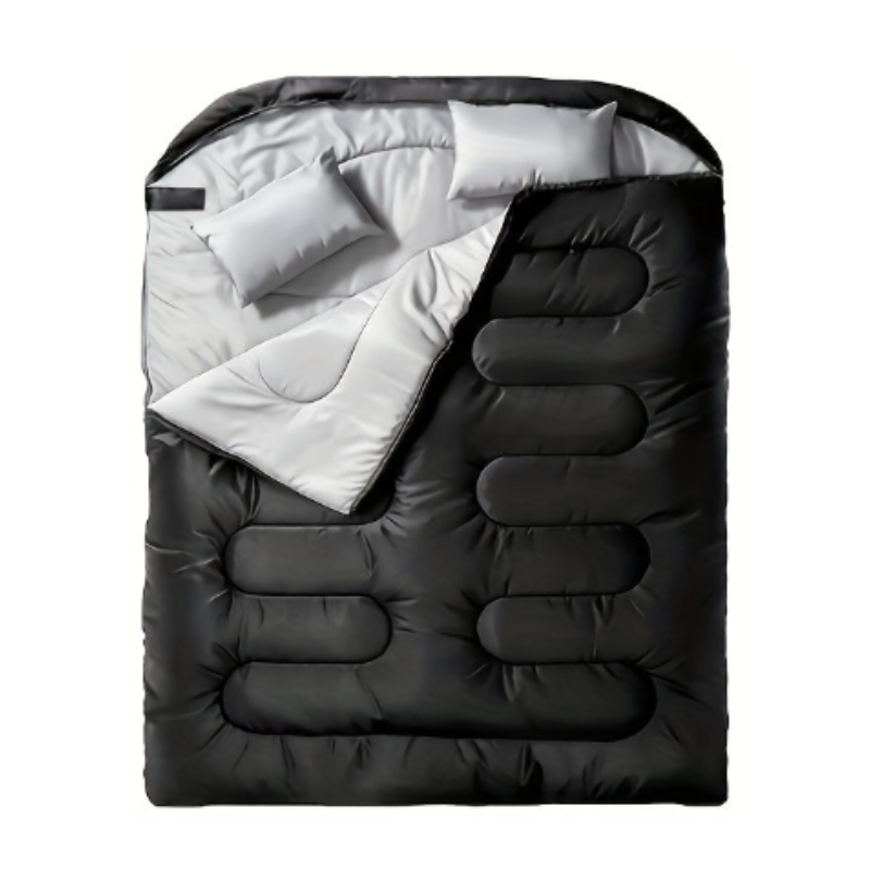 Double Sleeping Bag for Camping and Hiking Couples